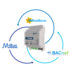 Intesis IN712MEB0500000 gateway M-Bus naar BACnet of Modbus  – 50 devices
