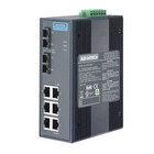 Advantech EKI-2728MI-BE,  6+2G SC Multi-mode Full Gigabit Unmanaged Ethernet Switch