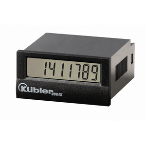 Kübler Codix 6.136.012.851 LCD Tacho meter, battery powered, 4...30 VDC input PNP