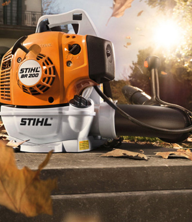 Stihl BR 200 rug gedragen bladblazer