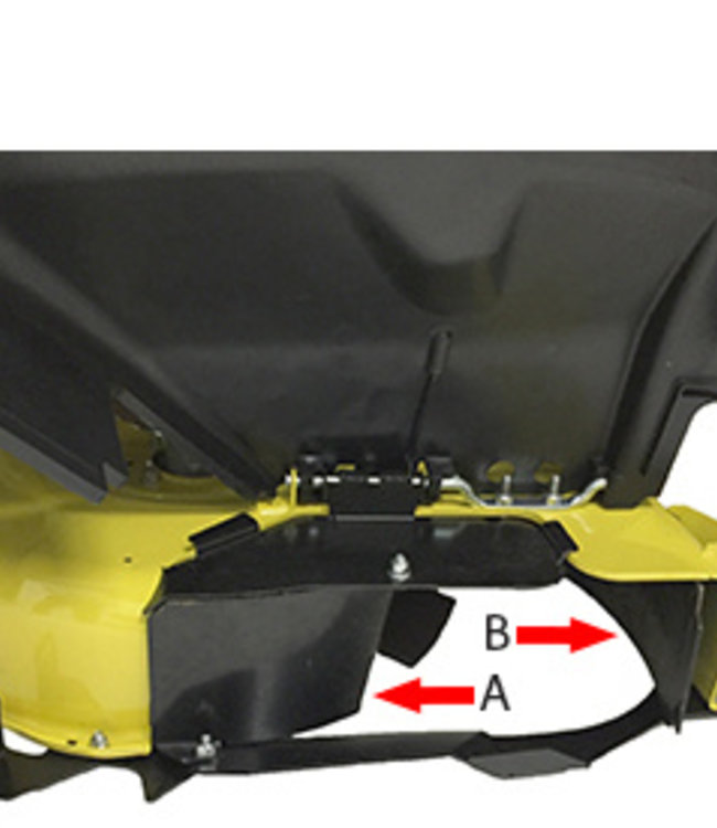 107 cm maaidek  Accel Deep asaandrijving