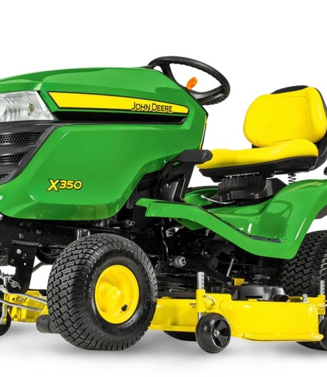 John Deere X350 zitmaaier zonder maaidek