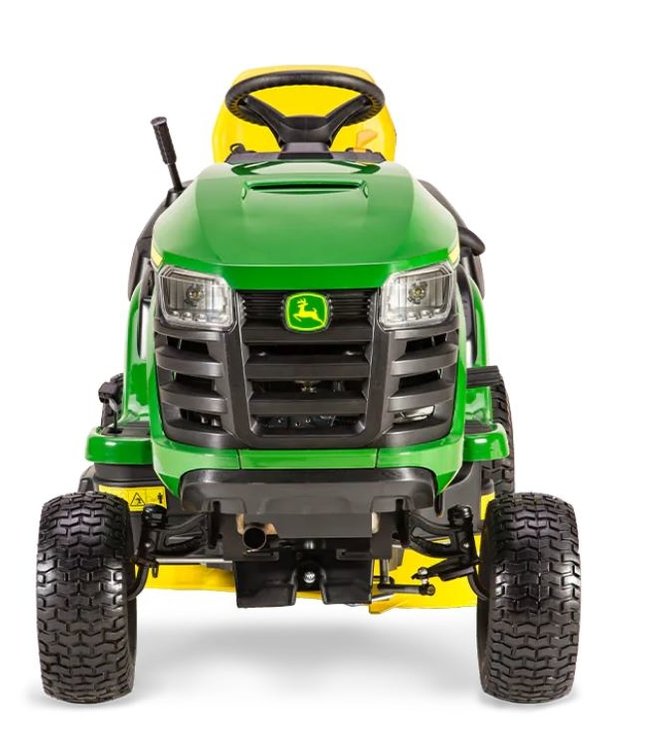 John Deere X147R zitmaaier met opvang