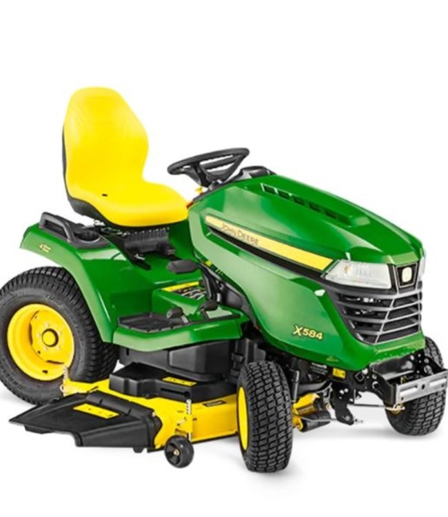 John Deere X584 zitmaaier zonder maaidek