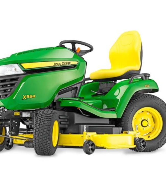 John Deere X584 zitmaaier zonder maaidek