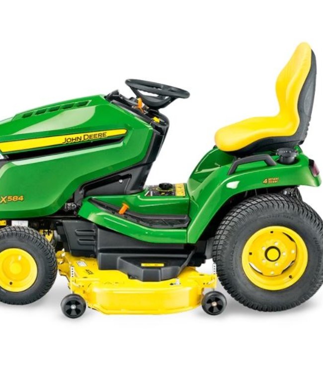 John Deere X584 zitmaaier zonder maaidek