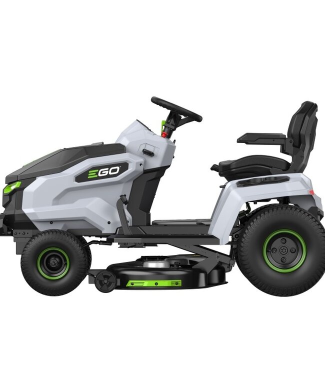 EGO TR4201E zitmaaier met 107 cm maaidek - batterij aangedreven