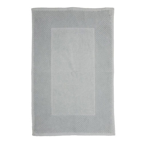 The One Towelling Badmat - Cursive - Zilver Grijs The One Towelling Badmat - Cursive - Zilver Grijs