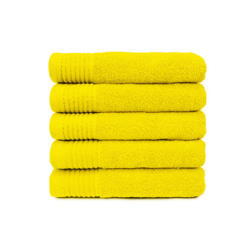The One Towelling Handdoek - Geel - 50x100 cm - Set van 5 The One Towelling Handdoek - Geel - 50x100 cm - Set van 5