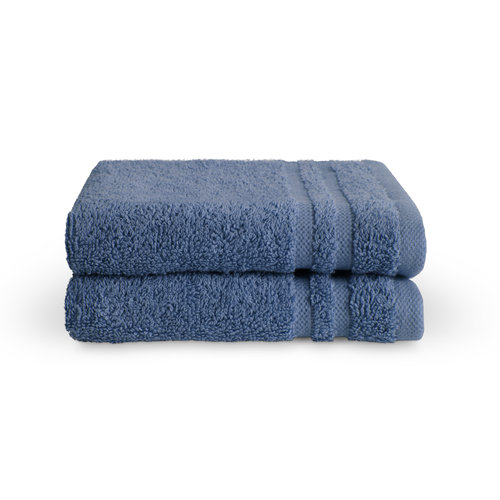 Byrklund 2 Gastendoekjes - Bath Basics - Blauw - 30x50 cm Byrklund 2 Gastendoekjes - Bath Basics - Blauw - 30x50 cm