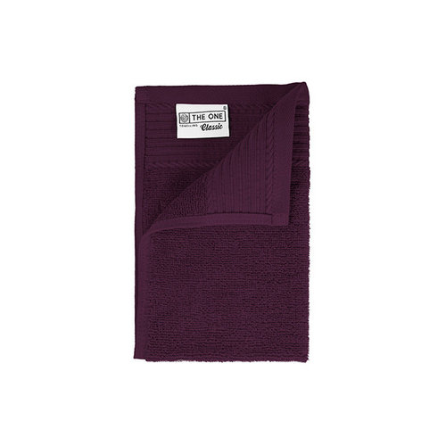 The One Towelling Gastendoekje - Aubergine - 30x50 cm The One Towelling Gastendoekje - Aubergine - 30x50 cm