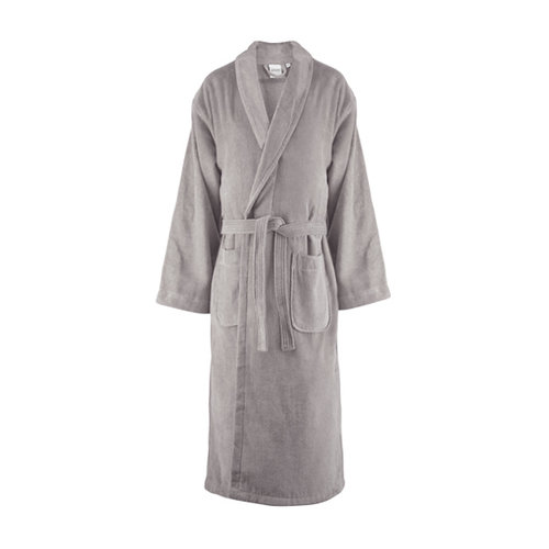 Handdoeken Discounter Badjas - Taupe - Velours Handdoeken Discounter Badjas - Taupe - Velours