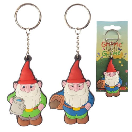 gnome sweet Gnome pvc keychain gnome sweet Gnome pvc keychain