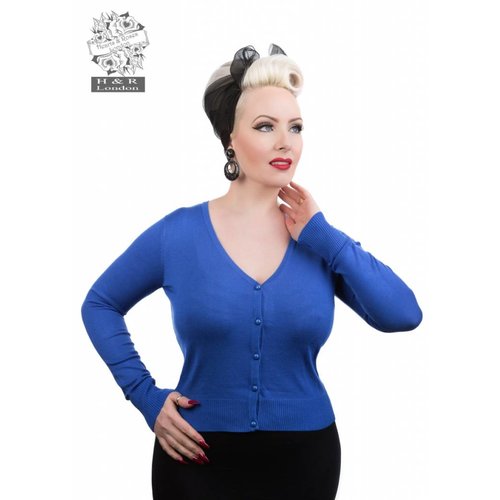 Hearts & Roses Midnight Blue Cardigan Hearts & Roses Midnight Blue Cardigan