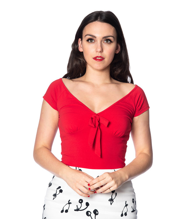 Bow Wow top - Red
