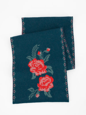Blutsgeschwister rosewood tales scarf - frozen roses