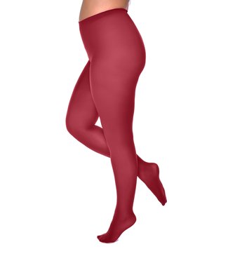 Pamela Mann 50 Denier Curvy Super Stretch Tights Burgundy