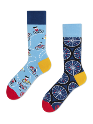 Many Mornings Bicycles Socks 43-46