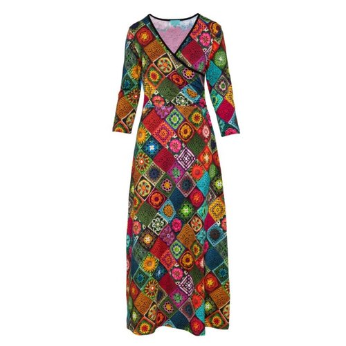 LaLaMour Granny squares Cross dress LaLaMour Granny squares Cross dress
