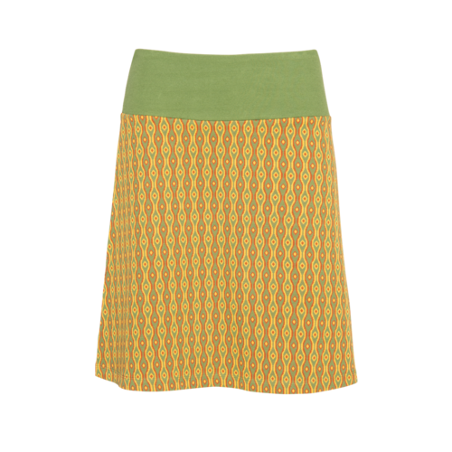 LaLaMour A-line skirt - Eye green/yellow LaLaMour A-line skirt - Eye green/yellow
