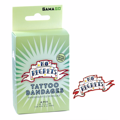 Gamago “No Regrets” pleisters Gamago “No Regrets” pleisters