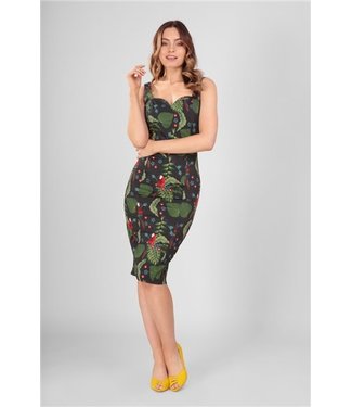 Collectif Anita Parrot Paradise Pencil Dress