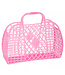 Sunjellies Retro Basket - Neon Pink