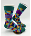 Fabdaz World's okayest brother men's socks
