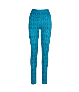 LaLaMour Tight trousers Cable - blue