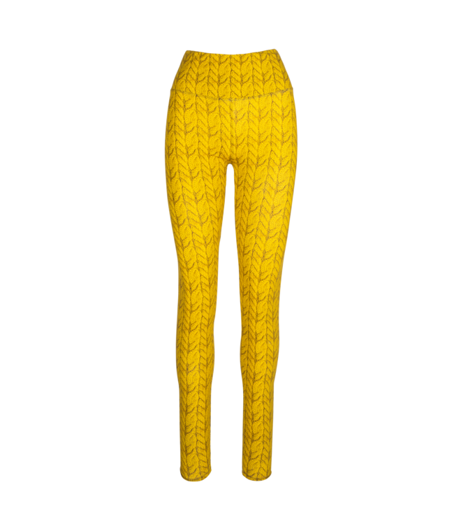LaLaMour Tight trousers Cable - gold