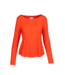 LaLaMour Loose shirt - pumpkin