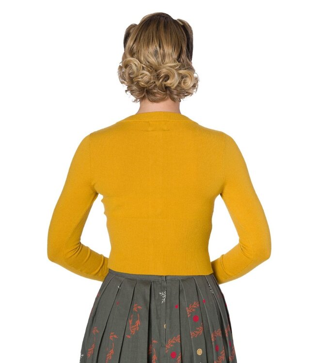 Dolly Cardigan - Mustard