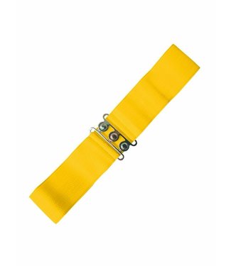 Banned Stretch Belt - Yellow