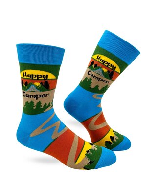 Fabdaz Happy Camper Men's socks