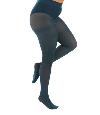 Pamela Mann 90 Denier Curvy Tights Dark Teal