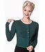 Banned Dolly Cardigan - Forest Green