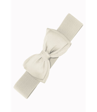 Banned Bow Belt - offwhite