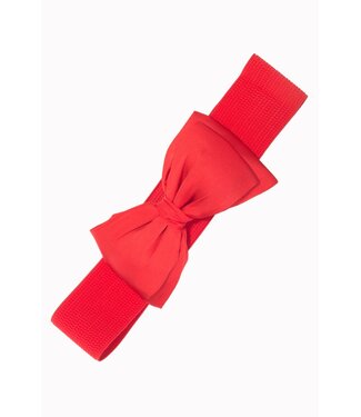 Banned Bow Belt - Red