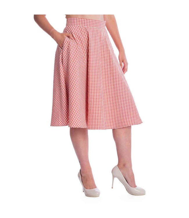 Gingham picnick skirt