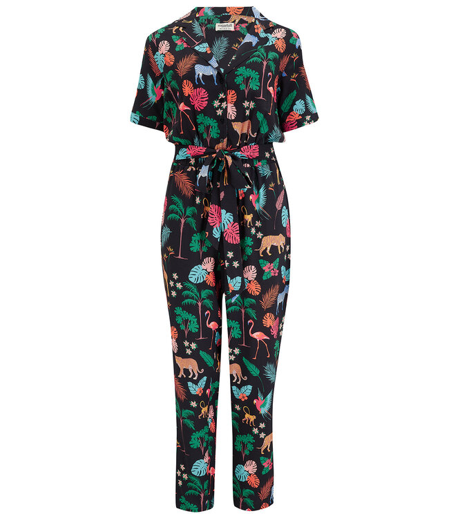 Madison Jumpsuit - Tropische safari