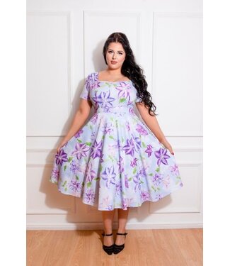 Hearts & Roses Erin Floral Swing Dress