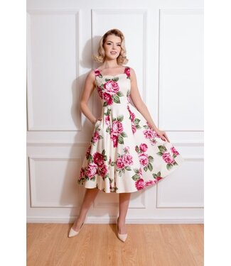 Hearts & Roses Frances Floral Swing Dress