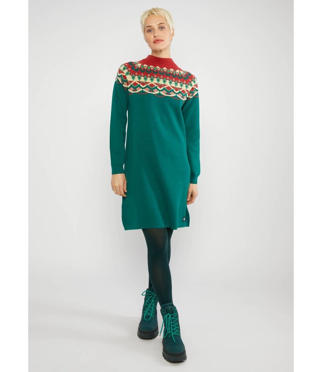 Scandi woods - nostalgic island knit green