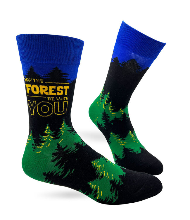 May the forest be with you mens socks