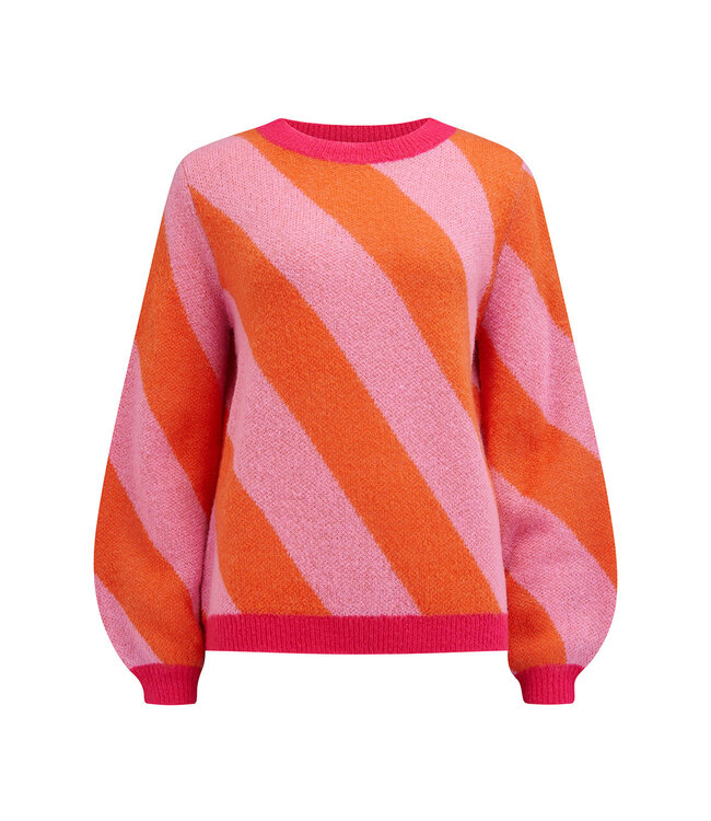Essie Jumper - Diagonal stripe