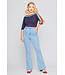 Collectif Dona Rainbow Dreamer Jeans -  bleached denim