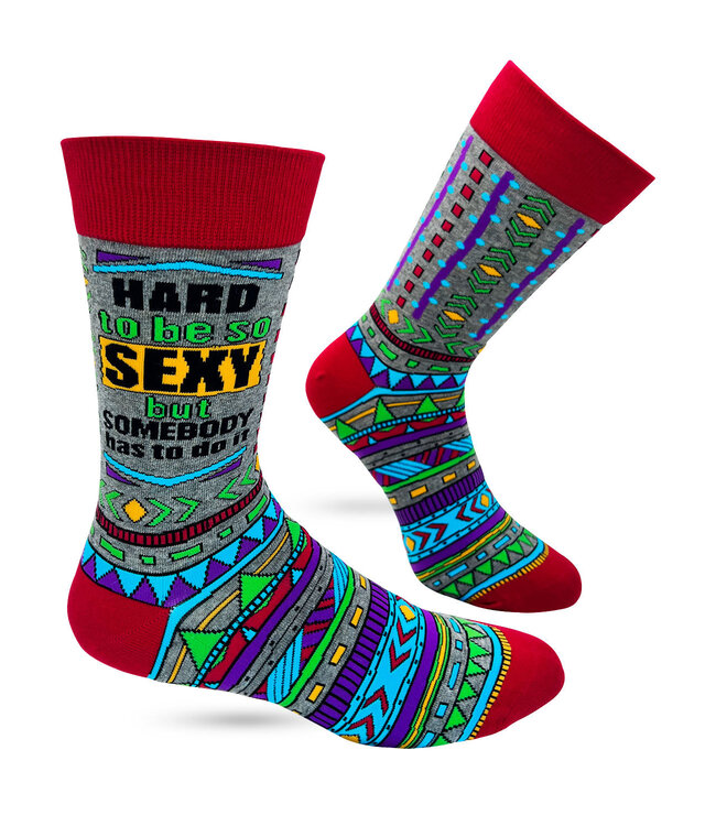 Hard to be so sexy Men's socks