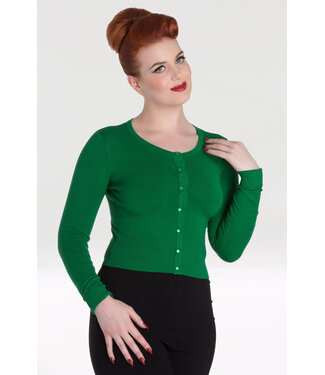 Hell Bunny Paloma Cardigan - groen