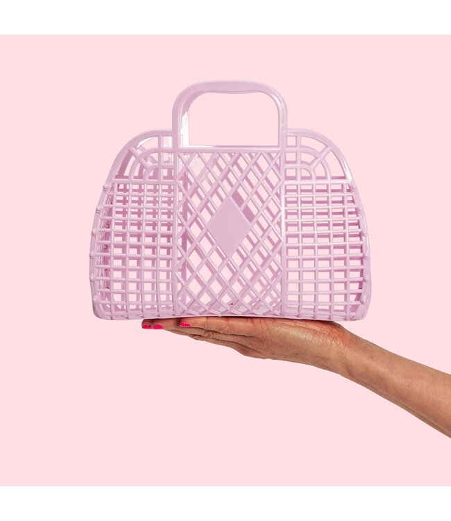 Retro Basket Jelly bag small - Lilac
