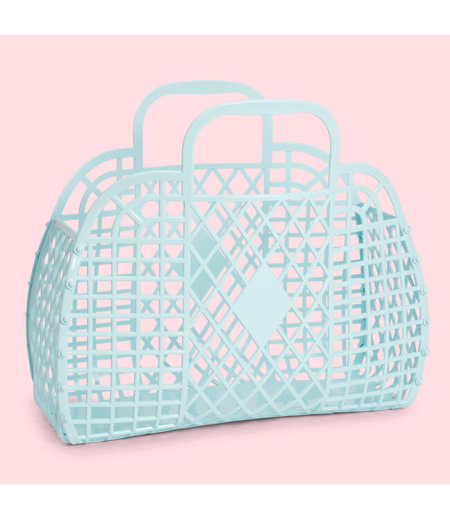 Retro Basket Jelly bag large - Blue